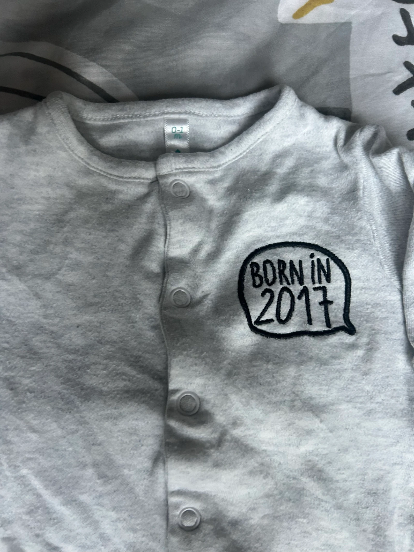 Lot of 2 pajamas 0/1 month – photo 3